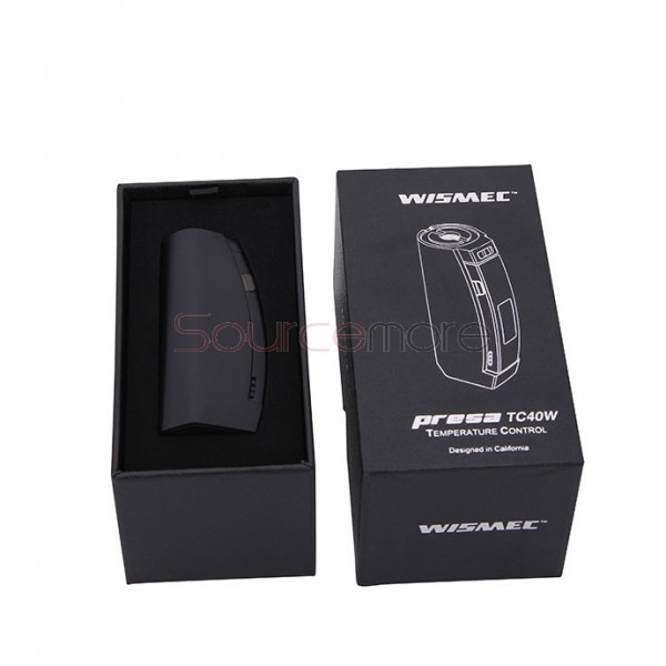 Wismec Presa TC 40W Mod With OLED Sreen - Black