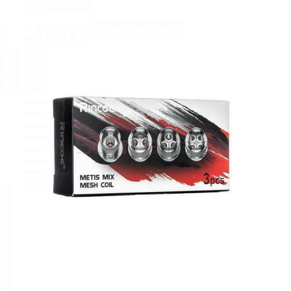 3pcs Rincoe Metis Mix Quadruple Mesh Coil 0.15ohm