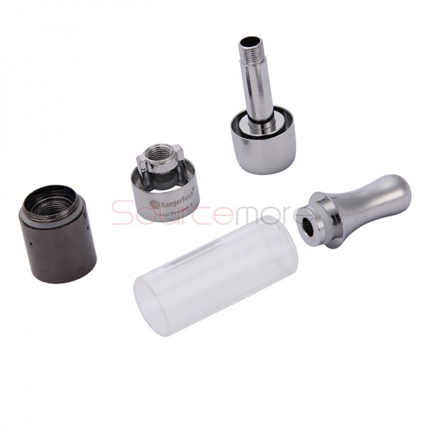 Kanger Mini Protank 2 Clearomizer Kit Glassomize Bottom Coil Atomizer 1.5ml Tank -Clear
