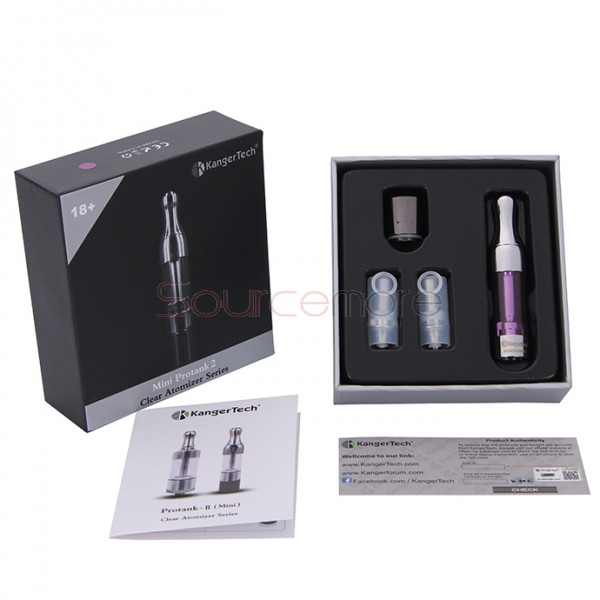 Kanger Mini Protank 2 Clearomizer Kit 1.5ml -Purple