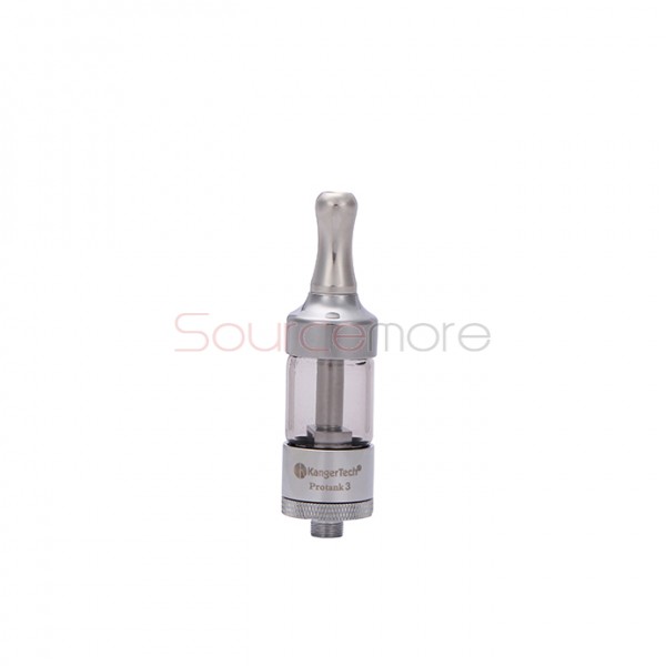 Kanger Protank 3 Atomizer Kit with 2 Replaceable Coils 2.5ml Capacity-Grey