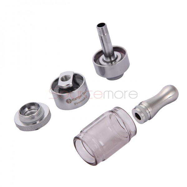Kanger Protank 3 Atomizer Kit with 2 Replaceable Coils 2.5ml Capacity-Grey