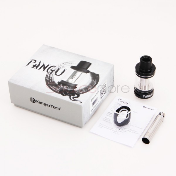 Kanger Pangu Sub Ohm Tank with PGOCC Coil 3.5ml Liquid Capacity Tank- Black