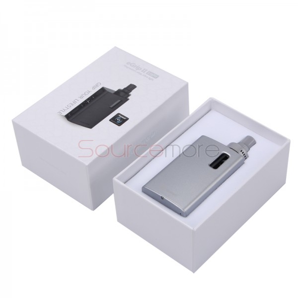 Joyetech eGrip II Light TFTA-Tank Technology All-in-One Kit 2100mah Battery Capacity and 3.5ml Capacity- Grey
