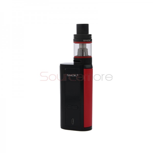 Smok GX2/4 Kit 5ml TFV8 Big Baby Tank with GX2/4 Twins Mission Mod-Black red