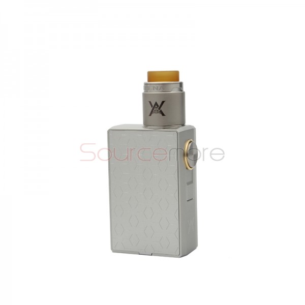 Geek Vape Athena Squonk Kit with Athena Mechanical Squonk Mod and Squonk RDA-Silver