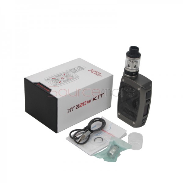 Tesla XT 220W Kit with Tallica Mini Tank - Gunmetal