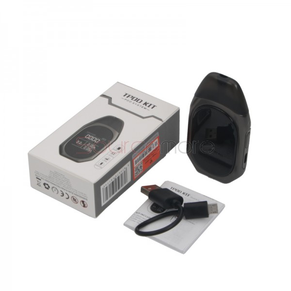 Tesla Tpod Pod Vape Kit with 2ml Capacity - Gunmetal