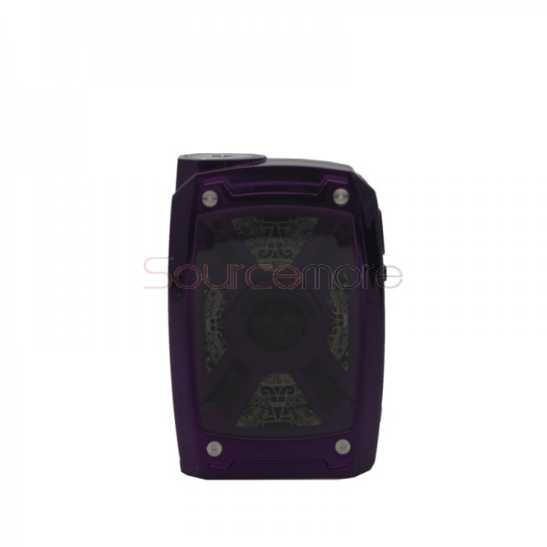 Tesla XT 220W Box Mod with RGB LED Light - Purple