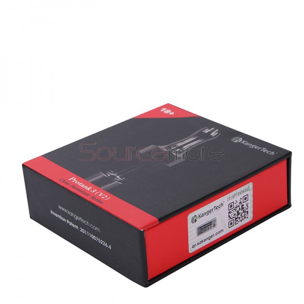 Kanger Protank 3 Atomizer Kit with 2 Replaceable Coils 2.5ml Capacity-Blue