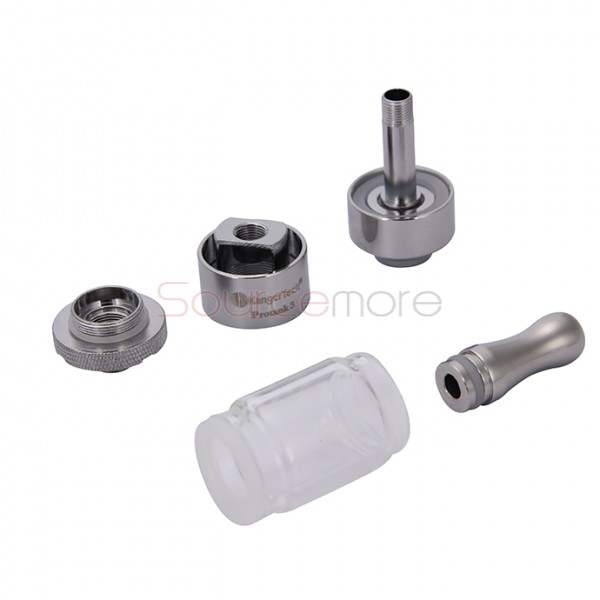 Kanger Protank 3 Atomizer Kit with 2 Replaceable Coils 2.5ml Capacity-Clear