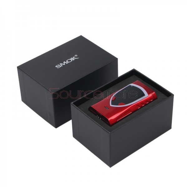 Smok ProColor 225W Kit ProColor 225W TC/VW Mod with 5ml TFV8 Big Baby Tank-Red