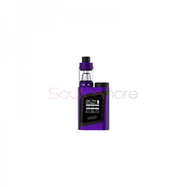 Smok RHA85 TC 85W Starter Kit RHA85 OLED Screen Mod with TFV8 Baby Tank- Purple&Black