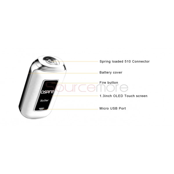 Aspire SkyStar Mod - White