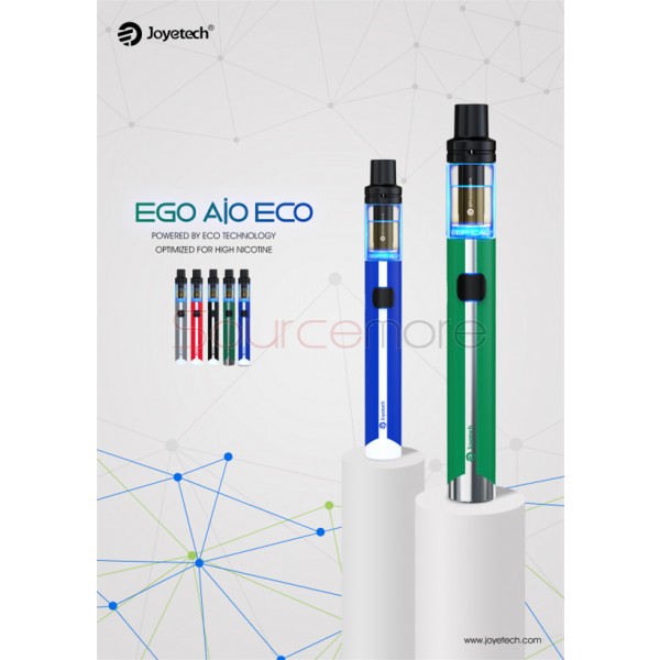 Joyetech eGo AIO ECO Kit with 650mah and 1.2ml Capacity