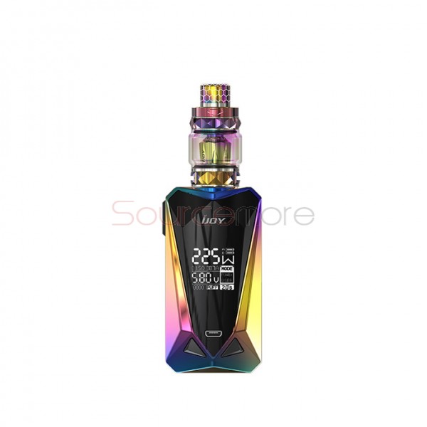 IJOY Diamond Mini Starter Kit Powed by Dual 18650 Batteries - Mirror Rainbow
