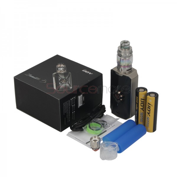 IJOY Zenith 3 Kit with Diamond Subohm Tank 6000mAh - Silver