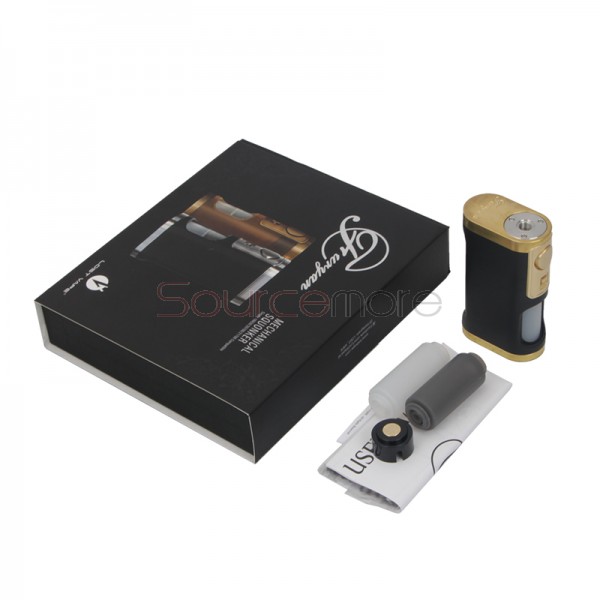 Lost Vape Furyan Mech Squonker Mod - Black Brass