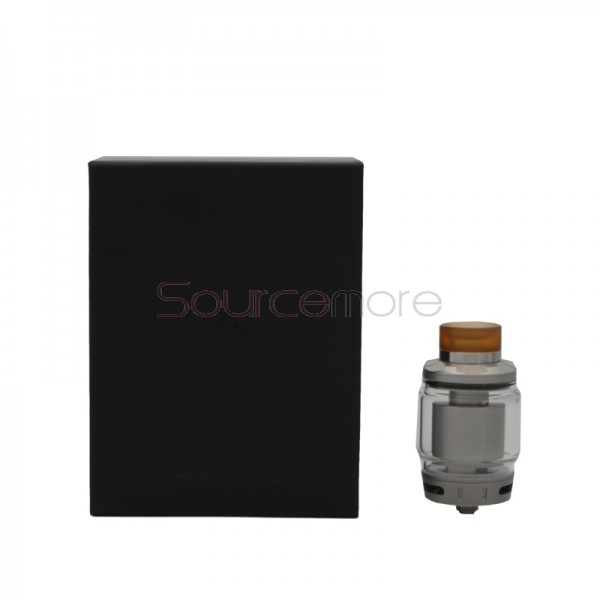 Geek Vape Creed RTA 6.5ml Rebuildable Tank Atomizer - Silver