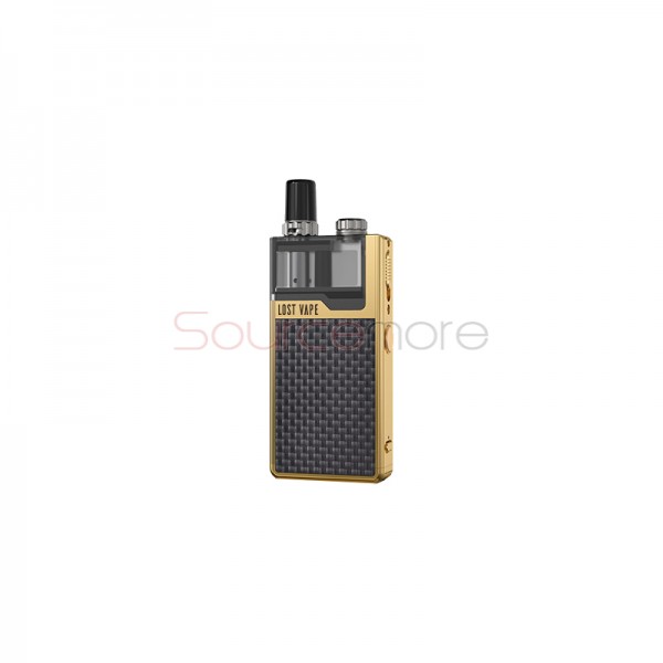 Lost Vape Orion Plus DNA Pod Kit Gold Carbon Fiber Series