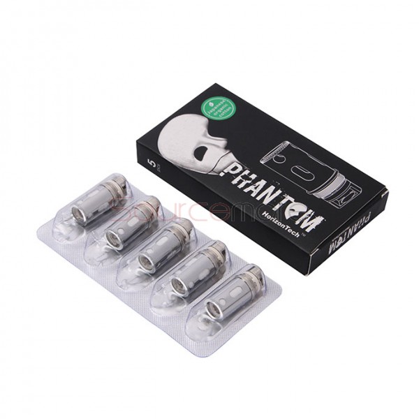 Horizon Replacement Coil Heads for Phantom Micro Sub Ohm Tank 0.2ohm Botom Turbine Dual Coil 5pcs