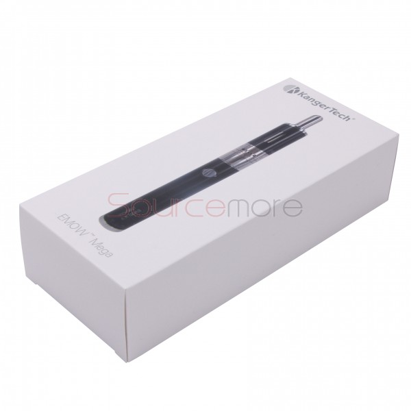 Kanger EMOW Mega Starter Kit 1300mah Battery 2.8ml with US Plug -  Black 