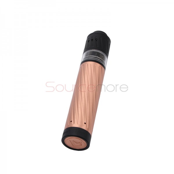 Geekvape Karma Starter Kit with Mechanical Mod Powered by Single 18650 Cell and a 2-in-1 Atomizer -Gold