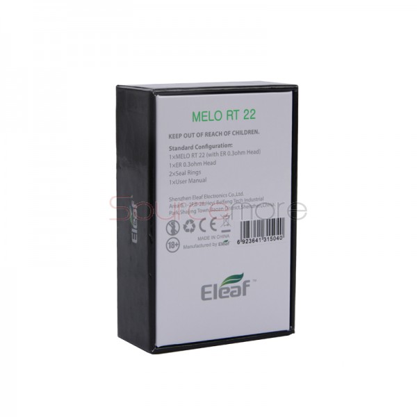 Eleaf Melo RT 22 Tank 3.8ml - Silver