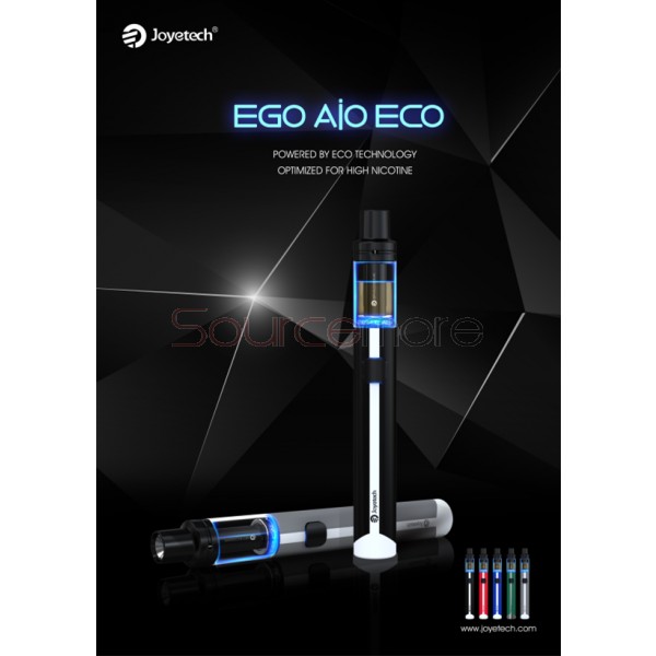 Joyetech eGo AIO ECO Kit with 650mah and 1.2ml Capacity