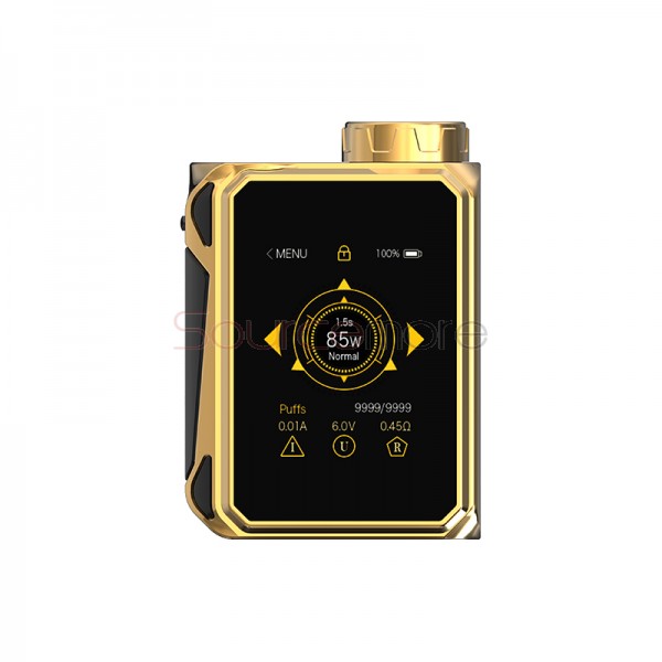 Smok G-Priv Baby Luxe Edition 85W Touch Screen Box Mod Powered by Single 18650 Battery- Prism Gold