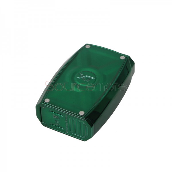 Tesla XT 220W Box Mod with RGB LED Light - Green