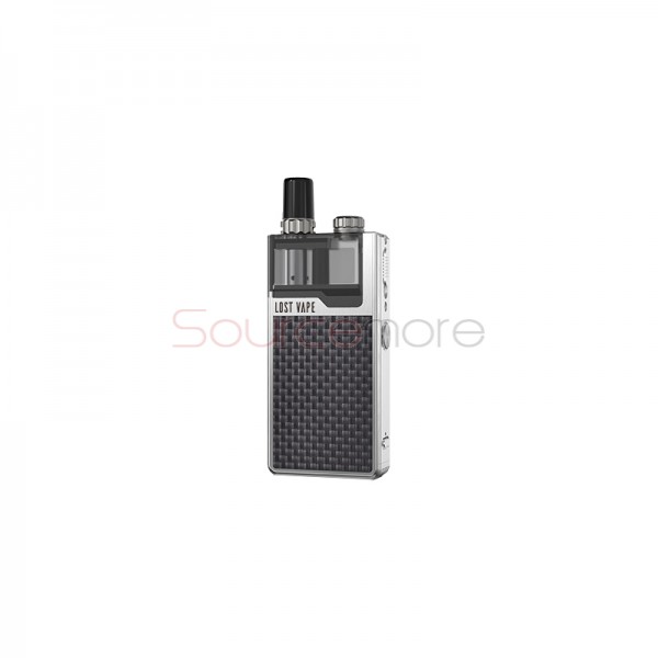 Lost Vape Orion Plus DNA Pod Kit Silver Carbon Fiber Series