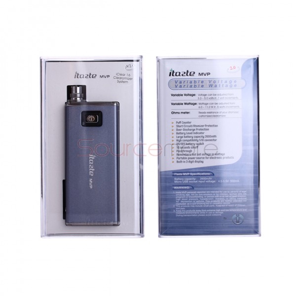 Innokin iTaste MVP 2.0 Box Mod  with iClear 16 Atomizer  Starter Kit -Blue