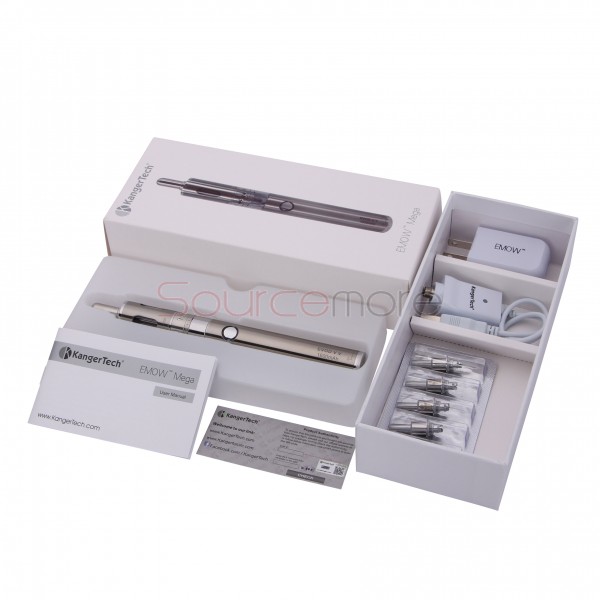 Kanger EMOW Mega Kit with EU Plug - Silver  