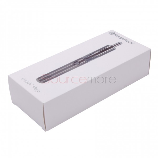 Kanger EMOW Mega Starter Kit  1300mah Battery 2.8ml with US Plug -Silver 