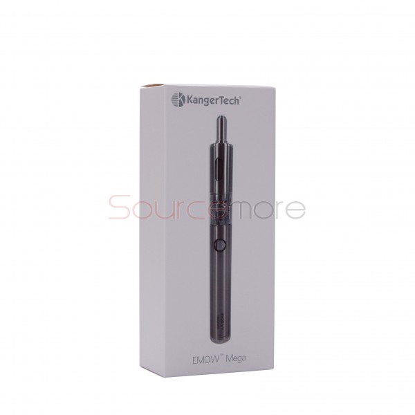 Kanger EMOW Mega Starter Kit  1300mah Battery 2.8ml with US Plug -Silver 