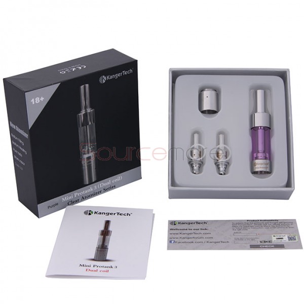 Kanger Mini Protank 3 Atomizer 1.5ml-Purple 