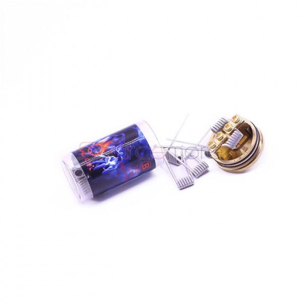 LTQ Demon Killer Heating Wire 0.35ohm for Rebuildable Atomizers 316L 28GA*3+38GA Wire-Flame coil B