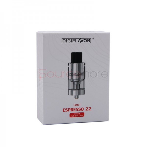 Digiflavor Espresso 22 Sub Ohm Tank - Black