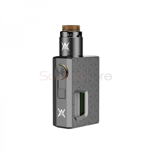 Geek Vape Athena Squonk Kit with Athena Mechanical Squonk Mod and Squonk RDA-Gun metal