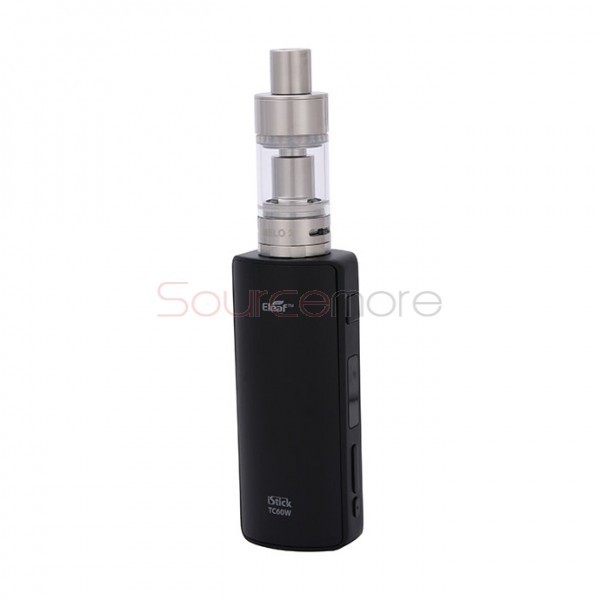 Eleaf iStick 60W Temperature Control Box Mod with OLED Screen with Melo 2 Atomizer Kits - Black Frame