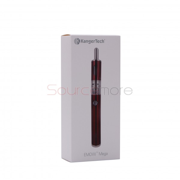 Kanger EMOW Mega Starter Kit 1300mah Battery 2.8ml with US Plug - Red 