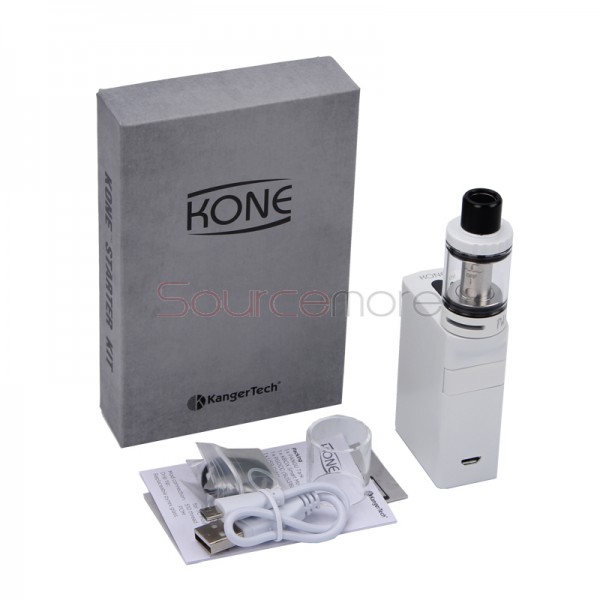 Kanger KONE Kit 3.5ml Top-filling Design Pangu Tank and 3000mAh KONE Mod- White