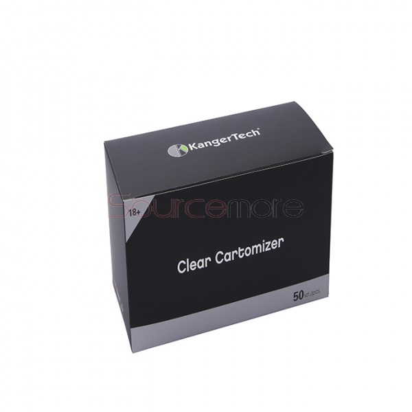 5pcs Kangertech EVOD 2 Clearomizer BDC Pyrex Glass-Pink