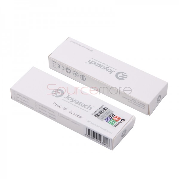 Joyetech Replacement Coil ProC-BF 0.5ohm Head for Cubis 2 Atomizer 5pcs- 0.5ohm