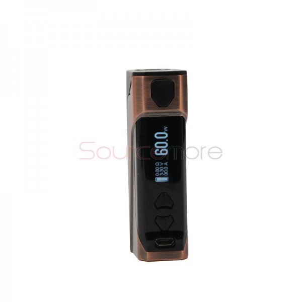 Wismec CB-60 Vape Kit with Amor NS 2ml - Bronze
