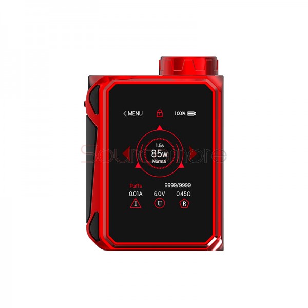Smok G-Priv Baby Luxe Edition 85W Touch Screen Box Mod Powered by Single 18650 Battery- Red