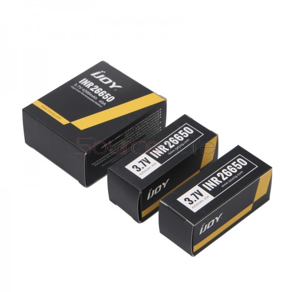 IJOY INR 26650 Rechargeable Lithium Battery 40A 3.7V 4200mah 