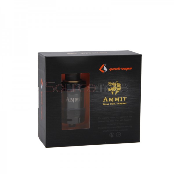 Geekvape Ammit dual coil RTA - Black