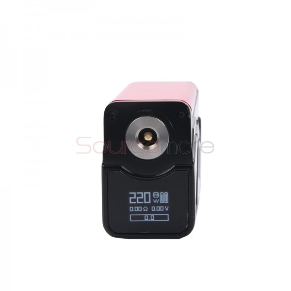 Smok T-PRIV Kit 5ml TFV8 Big Baby Tank with T-PRIV 220W Mod Powered by Dual 18650 Cells- Black